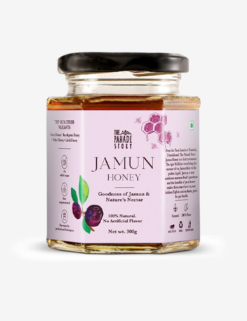 Buy Pure Raw Jamun Honey Online at Pahadi Story